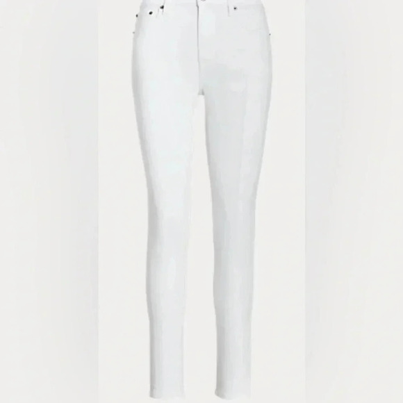 Lauren Ralph Lauren High-Rise Skinny Ankle Jean- Sz 8 - Picture 2 of 10